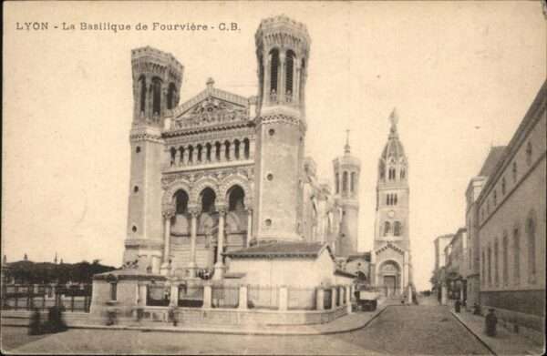 Lyon France Basilique de Fouvrière