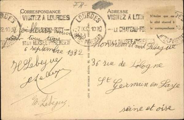 Lourdes Hautes Pyrenees Chemin de Fer funiculaire du Pic du Jer – Bild 2