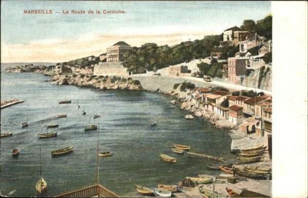 Marseille Bouches-du-Rhone Route de la Corniche