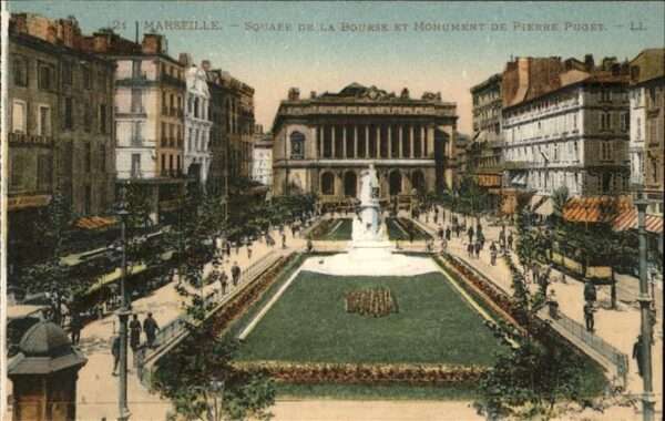 Marseille Bouches-du-Rhone Square de la Bourse
