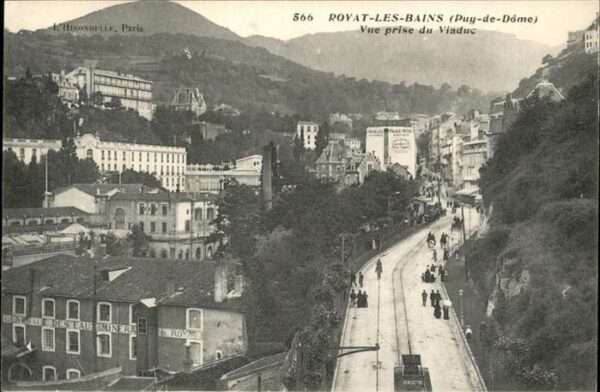 Paris Royat les bains
Vue pris du Viaduc