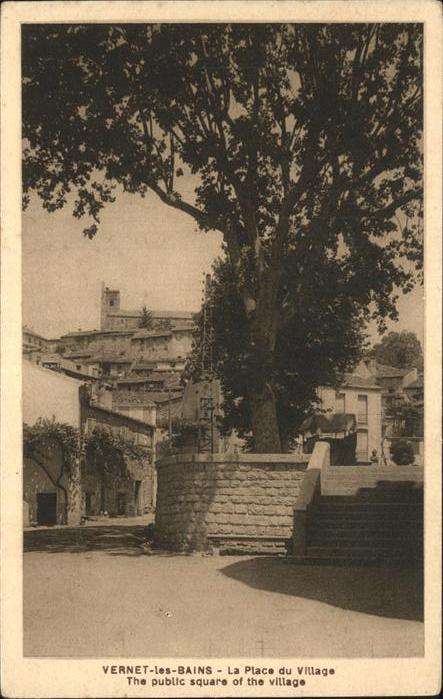 Vernet-les-Bains Place du Village
