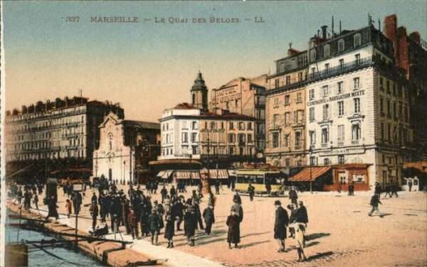 Marseille Bouches-du-Rhone Quai des Belges