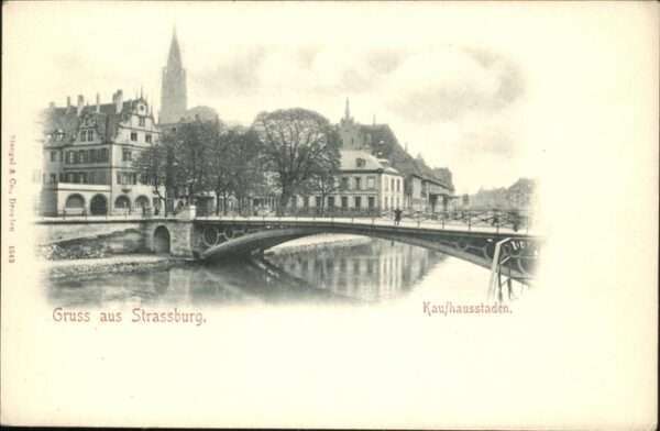 Strassburg Elsass Kaufhausstaden