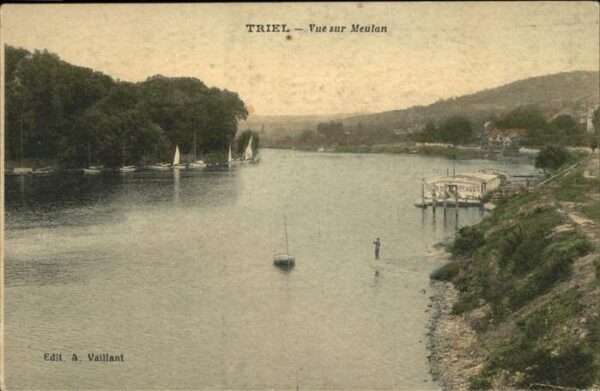 Triel-sur-Seine Vue sur Meulan