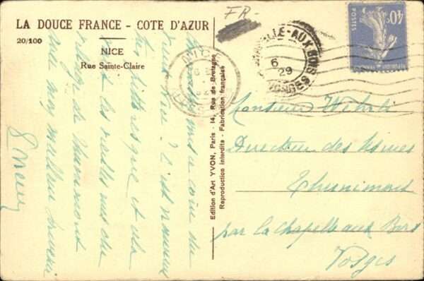 Nice Alpes Maritimes Rue Sainte-Claire – Bild 2