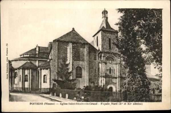 Poitiers 86 Eglise Saint_Hilaire-le-Grand