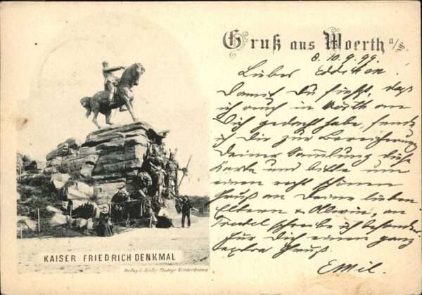 Woerth Sauer Kaiser-Friedrich-Denkmal