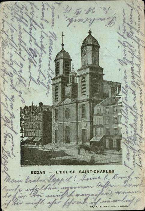 Sedan Ardennes Eglise Saint-Charles
