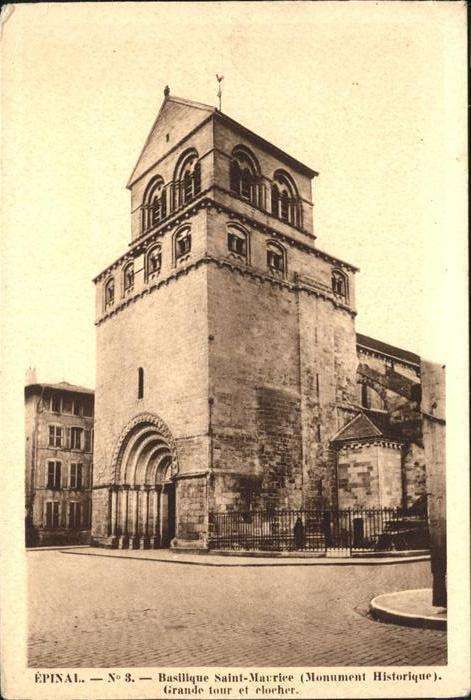 Epinal Vosges Basilique Saint-Marriere