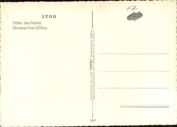 Lyon France Hotel des Postes – Bild 2