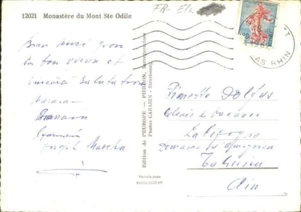 Mont-Ste-Odile Mont-Sainte-Odile  Monastere – Bild 2