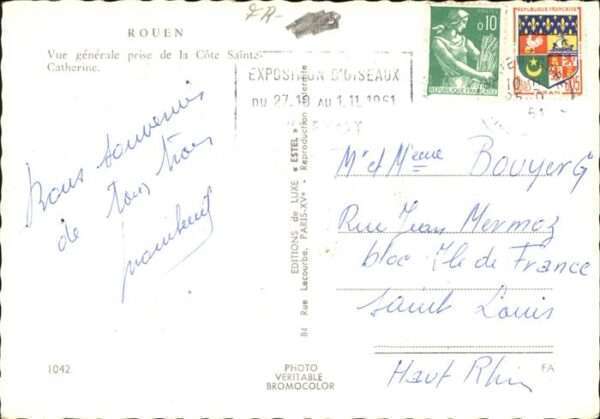 Rouen Vue generale
Cote Ste. Catherine – Bild 2