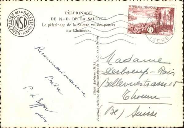 Chamoux Pelerinage de la Salette – Bild 2