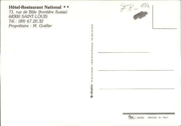 Saint-Louis Elsass Hotel National – Bild 2