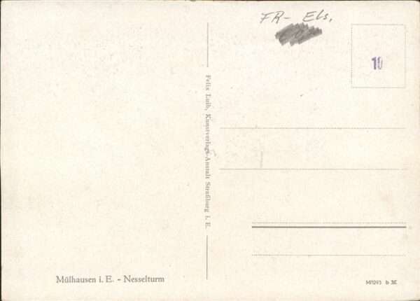 Mulhouse Muehlhausen Nesselturm – Bild 2