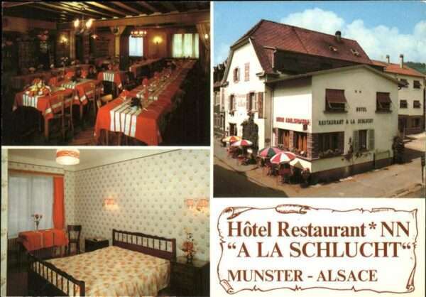 Muenster Haut Rhin Elsass Hotel A la Schlucht