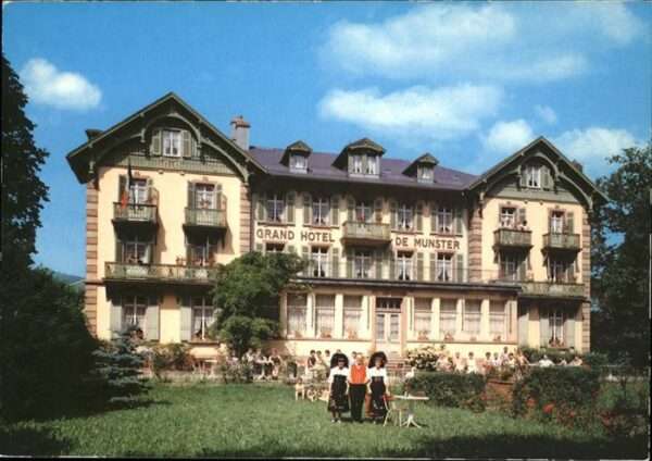 Muenster Haut Rhin Elsass Grand Hotel