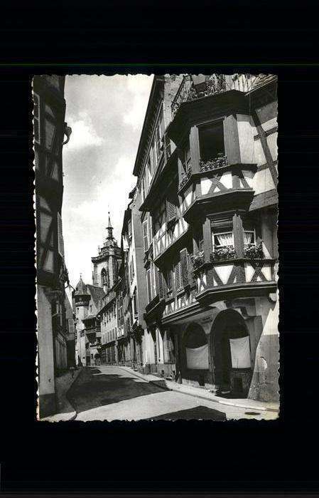 Colmar Haut Rhin Elsass Rue dess Marchands