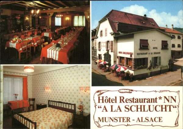 Muenster Haut Rhin Elsass Hotel A la Schlucht