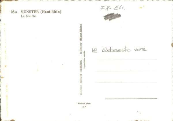Muenster Haut Rhin Elsass Mairie – Bild 2