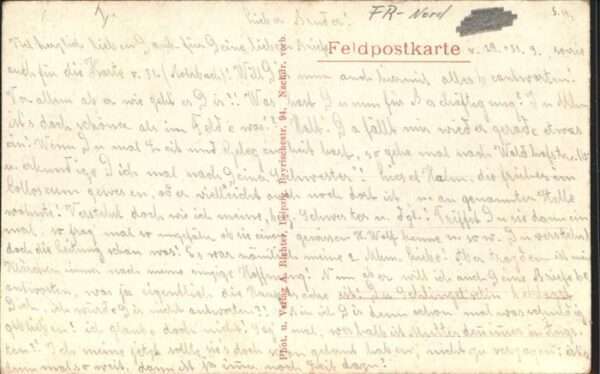 Auboncourt-Vauzelles Feldzug 1914 / 15 – Bild 2