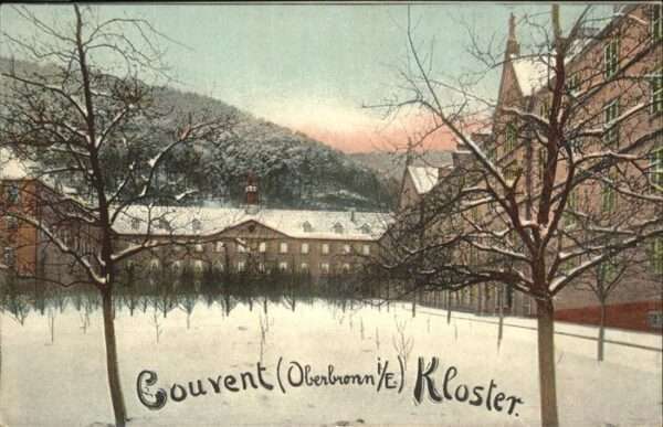 Oberbronn Bas Rhin Elsass Couvent 
Kloster