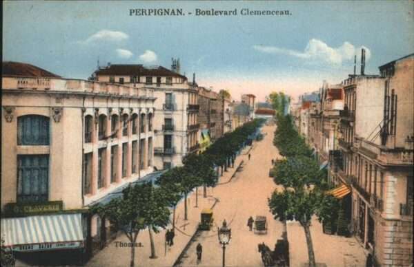 Perpignan Boulevard Clemenceau