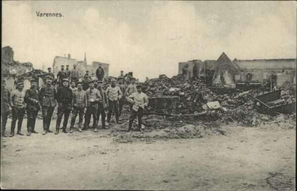 Varennes d Auxerre Kriegsschauplatz
