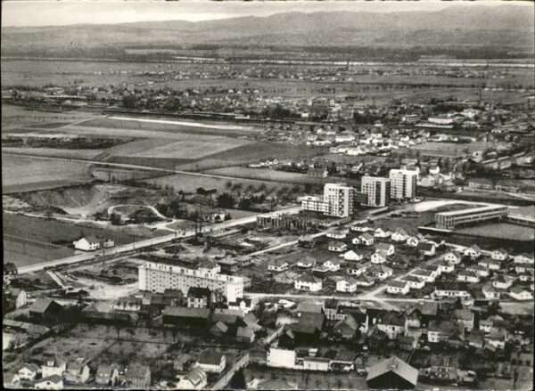 Saint-Louis Elsass Vue aerienne