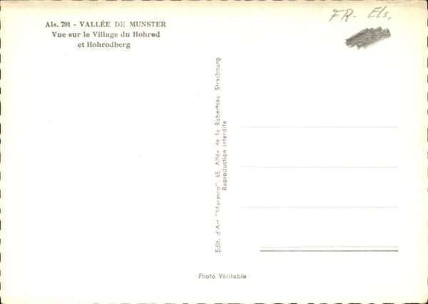 Muenster Haut Rhin Elsass Vallee de Munster – Bild 2