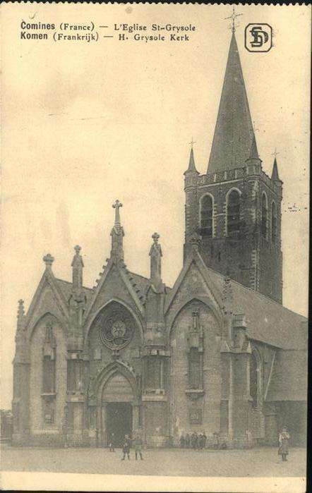 Comines Lille Eglise St Grysole