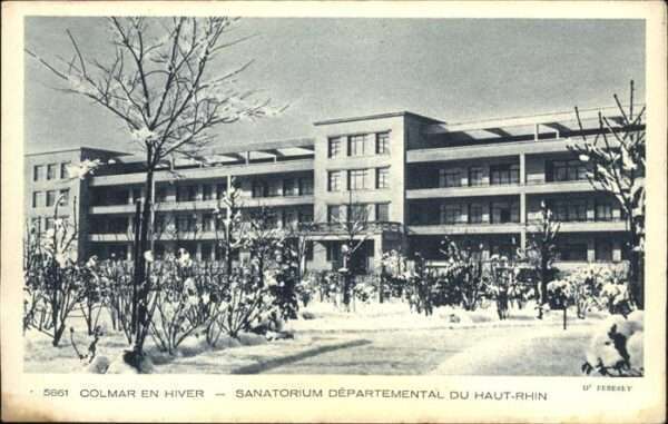 Colmar Haut Rhin Elsass Sanatorium