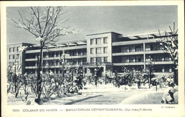 Colmar Haut Rhin Elsass Sanatorium