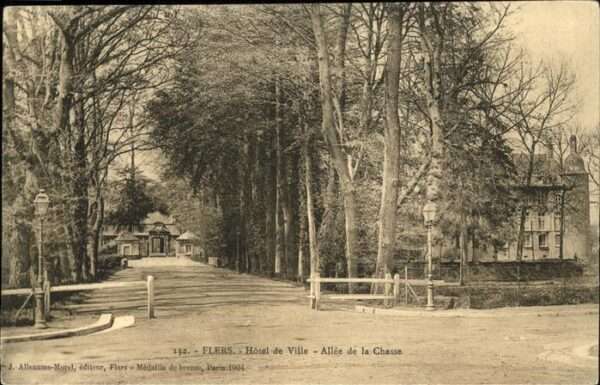 Flers Orne Hotel de Ville Allee Chasse