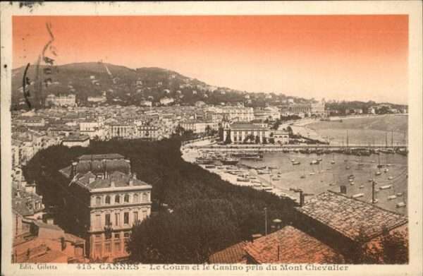 Cannes Alpes-Maritimes Casino Mont Chevalier