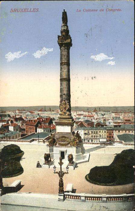Bruxelles Bruessel Colonne du Congres