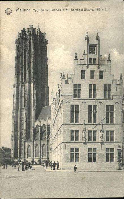 Malines Mechelen Flandre Cathedral St Rombaut