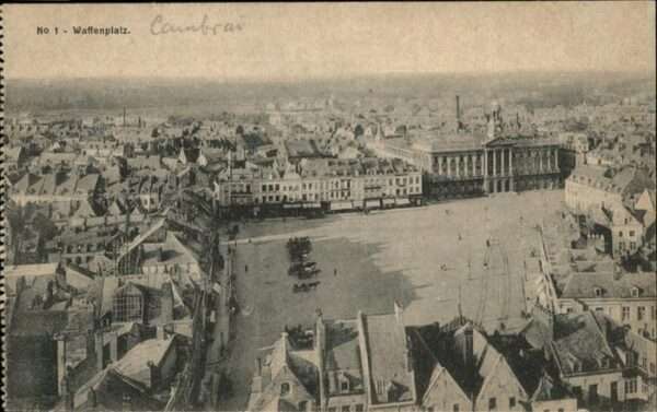 Cambrai Waffenplatz Kutsche