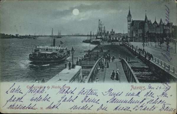 Anvers Antwerpen Musee Steen Schiff