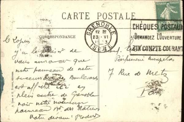 Grenoble Place Notre Dame Monument du Centenaire – Bild 2