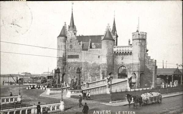 Anvers Antwerpen Le Steen Kutsche