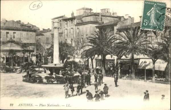 Antibes Alpes Maritimes Place Nationale