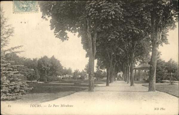 Tours Indre-et-Loire Parc Mirabeau