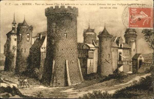 Rouen Chateau bati