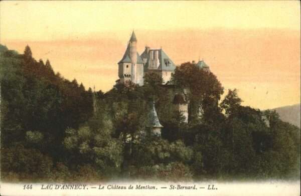 Annecy Haute-Savoie Chateau de Menthon St Bernard