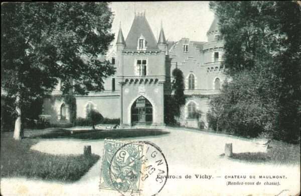 Vichy Allier Chateau Maulmont