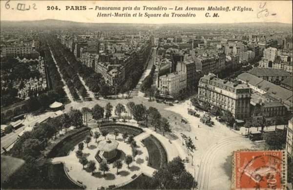 Paris Henri Martin Square du Trocafero