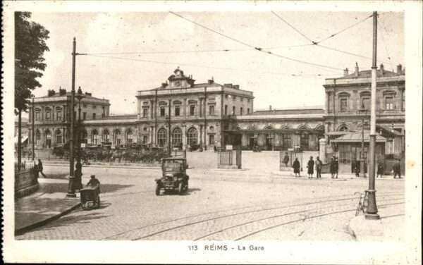 Reims Champagne Ardenne La Gare