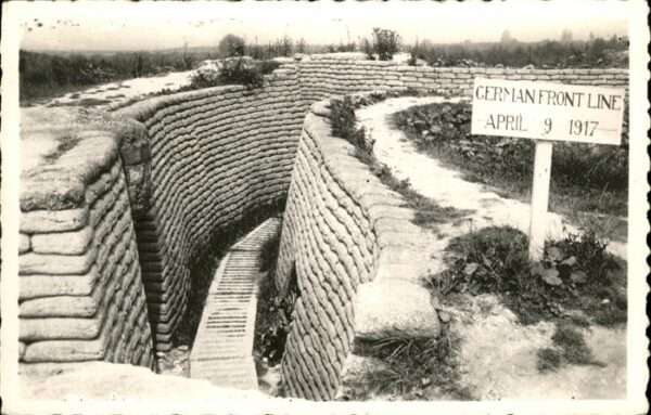 Vimy German Front Line